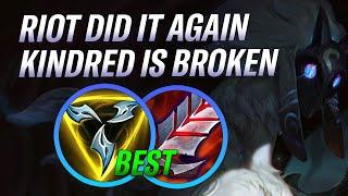 RIOT DID IT AGAIN! KINDRED IS NOW BROKEN! KINDRED WILD RIFT GAMEPLAY