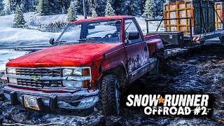 SNOWRUNNER #2: ÖL-PIPELINE in Alaska: Ersatzteillieferung durch Schnee und Eis! | OFFROAD Simulation