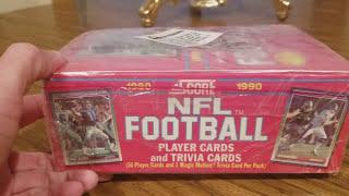 1990 Score Series 1 NFL Football Wax Box "THROWBACK THURSDAY" (EPISODE 1,566) UNBOXING VIDEO