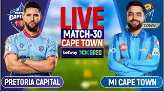 MI Cape Town vs Pretoria Capitals, 30th T20 | MICT vs PC | 30th Match SA20 League 2025