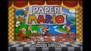 Paper Mario - Twitch Stream - September 19, 2015 | Nerd Codex