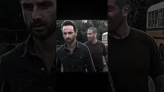 Rick and Shane walking together#edit #thewalkingdead #rickgrimes