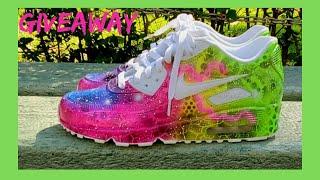 Custom Nike Air Max 90 | Galaxy Custom Shoes (GIVEAWAY)