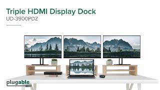 New Plugable Triple HDMI Display Dock - Turn your Home or Office into the Ultimate Workspace