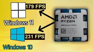 AMD is getting SCREWED by Microsoft - Windows 10 vs 11 (Part 1)