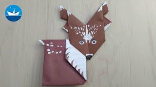 Олень из бумаги/Deer made of paper/Оригами