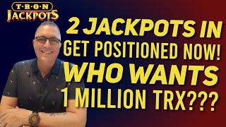 Tron Jackpots Back Office Tour - Random Jackpot Proof!