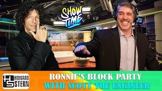 𝗧𝗵𝗲 𝗛𝗼𝘄𝗮𝗿𝗱 𝗦𝘁𝗲𝗿𝗻 𝗦𝗵𝗼𝘄 - Artie TV Show Ronnie’s block party with Scott the Engineer