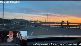 St Petersburg WHITE NIGHT Drive on Russia's Day