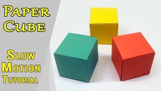 How to Make a Paper Cube Box | DIY Origami Cube Box Making Tutorial |Easy Paper Cube Box Making Idea