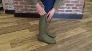 Le Chameau Ladies Leather Lined Chasseaur Wellingtons