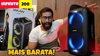 WAAW INFINITE 200 160W: Essa caixa de som TÁ VENDENDO MUITO!  (PROMOÇÃO)