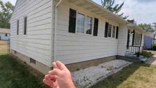  Hidden ROTTED Windowsills, casements #trim North side of 1950's#home #windows#dryrot#realestate