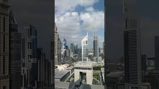 Amazing Dubai International Financial Center Timelapse video!  #visitdubai #uae #architecture