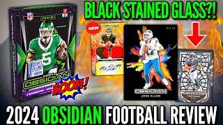 OBSIDIAN GOT JUICED (CRAZY BOXES)!  2024 Panini Obsidian NFL Football FOTL Hobby Box Review x2