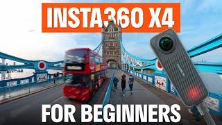 Insta360 X4 Beginners Guide And Insta360 App Editing Tutorial