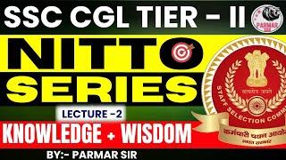 NITTO FOR SSC CGL/CHSL  TIER -2 | LECTURE -2 | PARMAR SSC