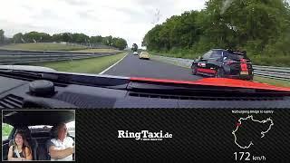 Morgan's Ringtaxi ride in a GT3 RS around the Nürburgring