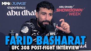 Farid Basharat Wants Jose Aldo Next, Says He 'Keeps Losing The Same Way' | UFC 308