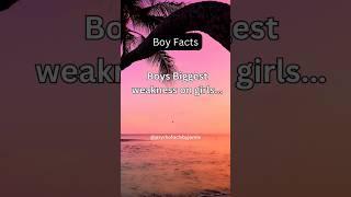 Boys Biggest weakness on Girls....  #shorts #psychology #subscribe