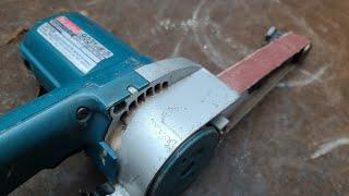 Makita 1-1/8" x 21" Band File Finger Belt Sander Review