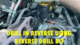 HOW TO REMOVE BROKEN CYLINDER HEAD BOLT