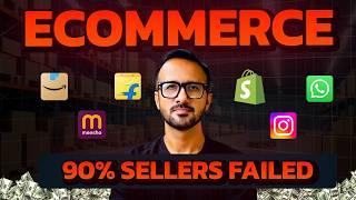 Why 90% of Ecommerce Sellers Quit in the First 3 Months on Amazon, Flipkart & Meesho