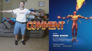 FFG Dance Fortnite Emotes Fire Show