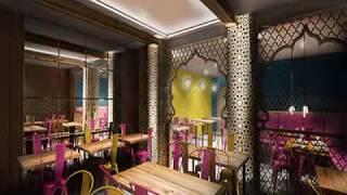 Indian restaurant interior design photos Bbq restaurant decor