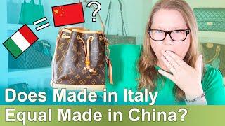 Is Your Luxury Bag Made in China? (Even If It Says Made in Italy!?!) || Autumn Beckman