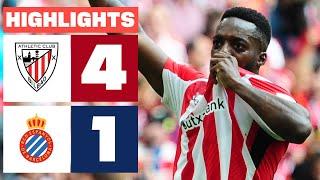 ATHLETIC CLUB 4 - 1 RCD ESPANYOL I HIGHLIGHTS LALIGA EA SPORTS