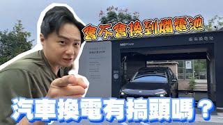 汽車換電有搞頭嗎？體驗NIO蔚來全自動免下車換電技術 你覺得台灣可行嗎？廖怡塵【全民瘋車Bar】599