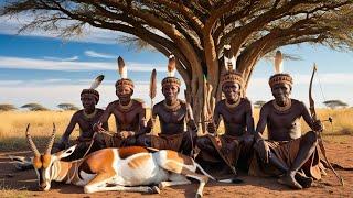 Traditional Hadza Cooking: Mastering Meals in the Wild | Hadza life Documentary  | Compilation 5