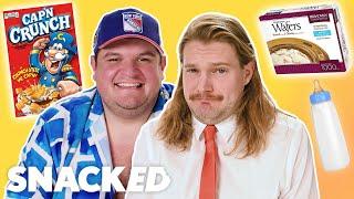 Sundae Conversation's Caleb Pressley and Glenny Balls Break Down Their Favorite Snacks | Snacked