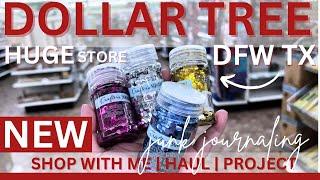 HOW IS THIS DOLLAR TREE?? Incredible DFW Texas Store!! Must Watch!! SHOP WITH ME HAUL & PROJECT!