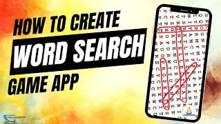 HOW TO CREATE WORD SEARCH GAME APPS WITH YOUR SMARTPHONE