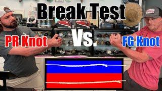 PR Knot Vs. FG Knot | The Results Are SHOCKING | Slow Pitch Jigging Knots | Break Test | Johnny Jigs