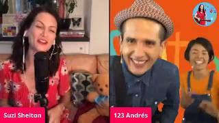 Sing with Suzi Live Online with special guests 123 Andrés! 7/8/20