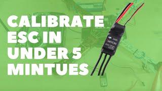 How to Calibrate an ESC in less than 5 Minutes (2020)