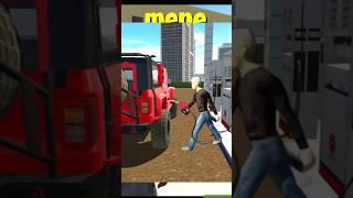 Filling Petrol in Car in Indian Bike Driving 3D game  #indianbikesdriving3d #shorts