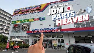 I Went To Japan's Largest JDM Parts Store! UPGARAGE TOUR! + Another R34 GTR?! / S4E63