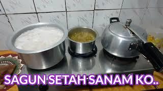 194. HEMBRAM'SKITCHEN RE NA BUSYMORNING | SAGUNSETAH SANAM KO | SANTALIVLOGGER | HK & V | SANTALVLOG