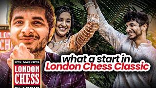 Vidit Gujrathi scores his first win after announcing a big personal news | London Chess Classic 2024