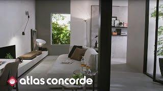 Industrial concrete-effect tiles for a modern space | Boost | Atlas Concorde