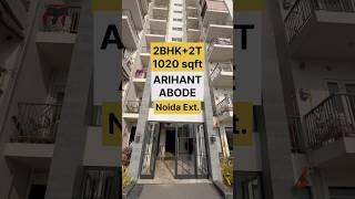 Semi furnished 2BHK Flats in Noida Extension #arihantabode #2bhkflatinnoidaextention #delhiproperty