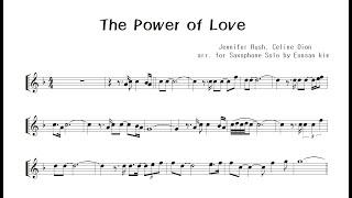 "The Power of Love" ALTO SAXOPHONE COVER 알토 색소폰 연주 김은산