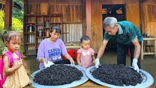 How to Make Fragrant, Sticky Fermented Brown Rice for Sale - Cooking - Build happy life with grandpa