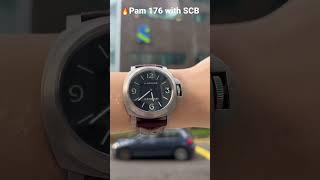 Pam 176 with SCB #panerai #rolex #patekphilippe #luxury #sg #watches #richmond #cbd #raffles #sg