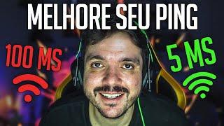 DIMINUA seu LAG e PING nos JOGOS | NoPing