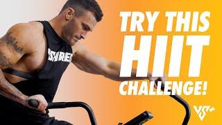 20 Minute Follow Along HIIT Workout (FAN BIKE EDITION!) | V SHRED